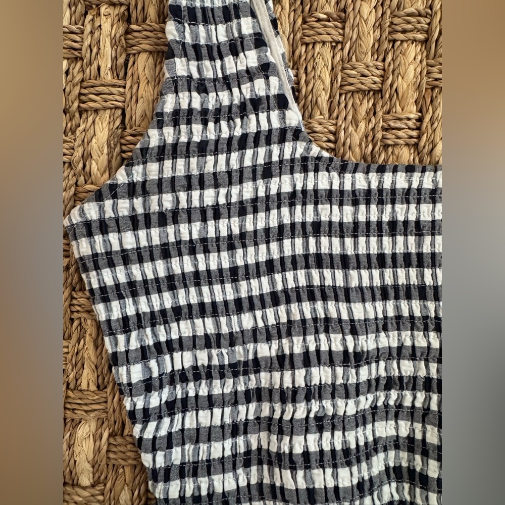 ON 34th Classic Navy and White Gingham Dress, Women’s Size S - Picture 6 of 8